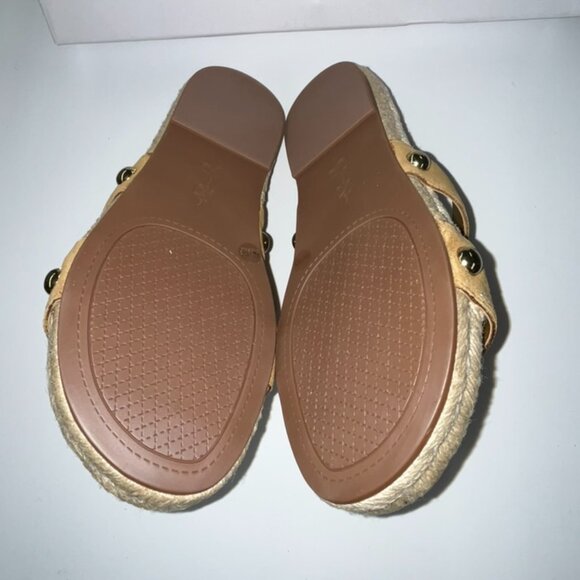 Jessica Simpson Women's Jasdin Western-Stitched Flat Espadrille Sandals Size 6M - Picture 6 of 8